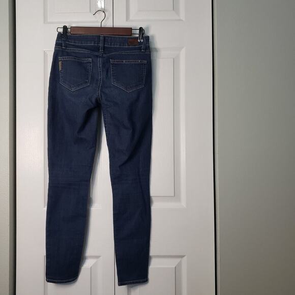 Paige Verdugo Mid-Rise Ankle Skinny Jeans. Dark wash sz 25 - Picture 11 of 12
